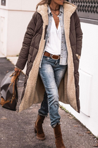 Laluna | Elegant Reversible Coat for Women