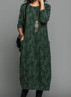 Maevia | Relaxed Botanical Dress