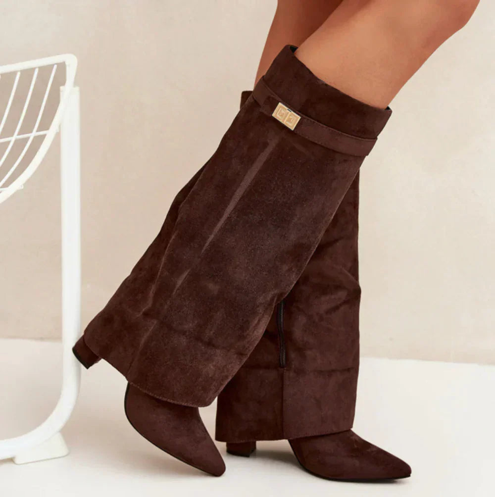 SUEDELIA™ | HIGH SUEDE BOOTS
