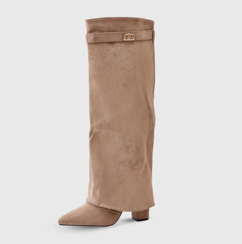 SUEDELIA™ | HIGH SUEDE BOOTS