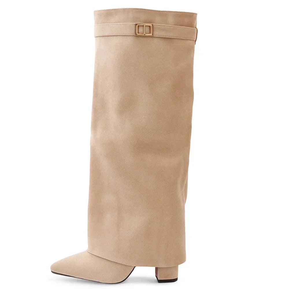SUEDELIA™ | HIGH SUEDE BOOTS