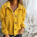 Iris™ | Short wool jacket with lapels